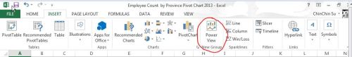 PowerView available Excel 2013